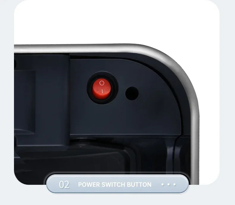 Trash Can 20L Stainless Steel Sensor Kitchen Bin Hands Free