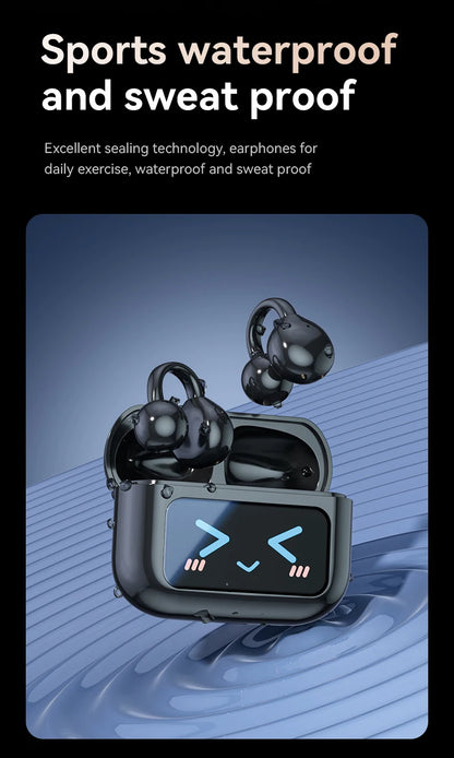 Wireless Translator Earbuds Touch Screen Case 144 Languages