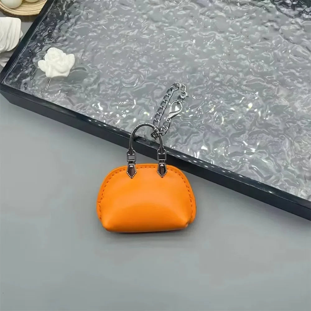 1+1 Gratis Birkin Inspiriertes Mini Handtasche - Kleine Muschel Münzbeutel Charm Schlüsselanhänger