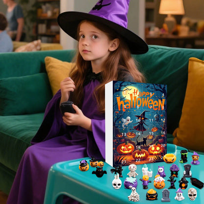 Calendario dell'Avvento di Halloween 24 Giorni Regali a Sorpresa Non Dolciumi