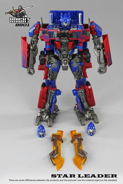 Transformer 17.5cm Robot Leksaksbil Commander Alloy Edition Deformation Truck Höst 2025 Present För Barn