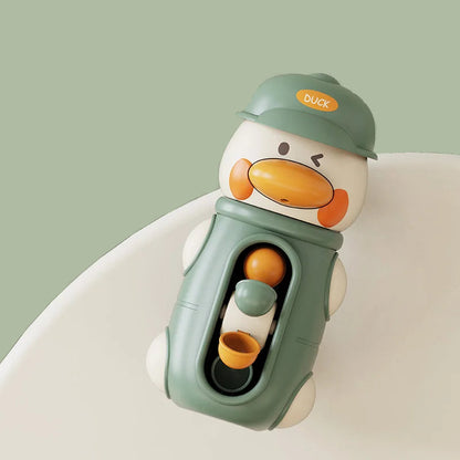 Sommerleketøy med vann for babyshower, søte and- og elefantvognspill for barn 6M+