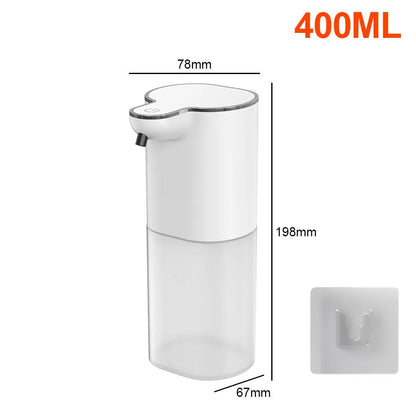 Automatic Soap Dispenser Touchless Sensor Foam Type-C Charging High Capacity Smart Soap Dispenser