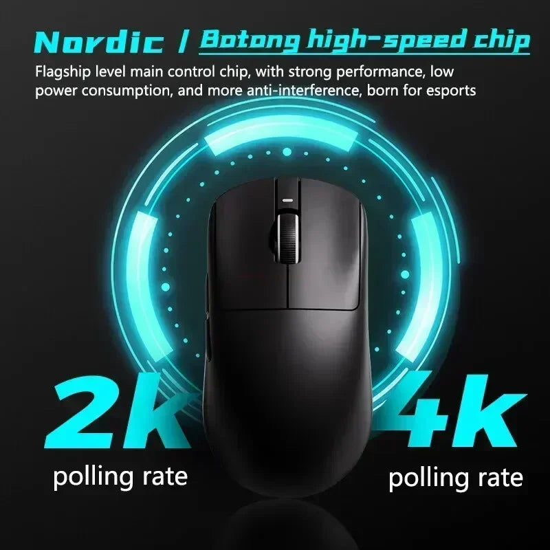 Gaming Mouse Wireless Lightweight Ambidextrous 26000 DPI