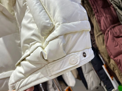 Warm Women’s Down Vest - Cropped Boxy, PU, Winter Layering