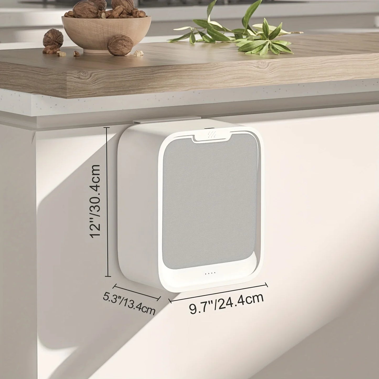 Motion Sensor Trash Can Hanging Bin For Cabinet Door