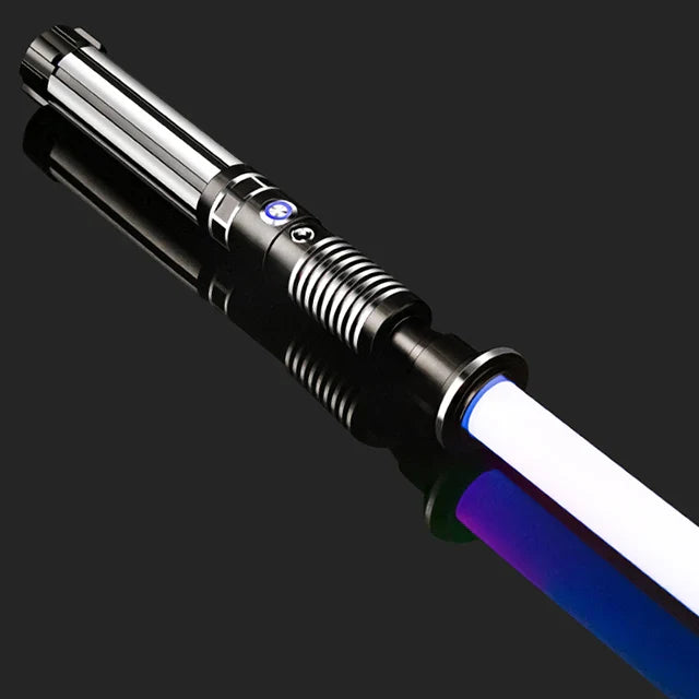 Lightsaber RGB Metal Håndtag Sværd Legetøj Cosplay 2025 Samlerobjekt Rekladerbar Blinkende LED Gave