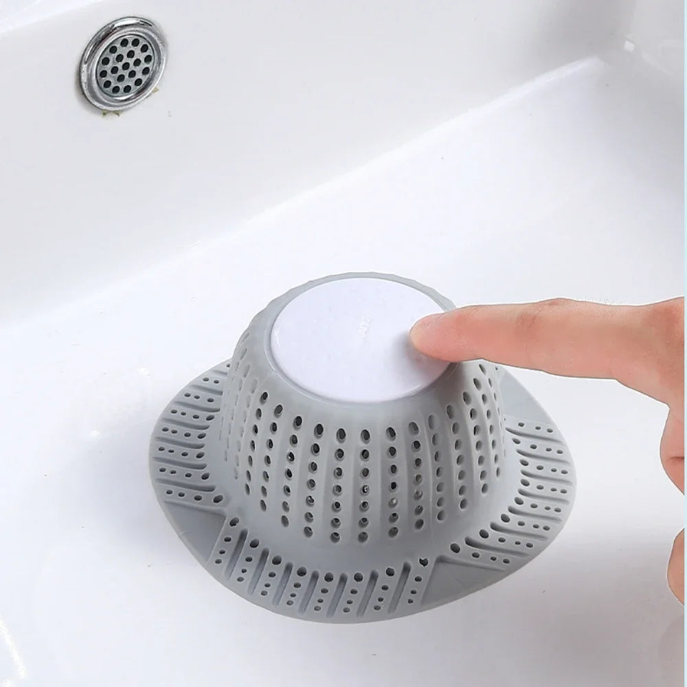Drain Hair Catcher Collapsible Drain Protector For Bathtub Sink Shower Drains Spring Cleaning 2026 Keeps Drains Clear