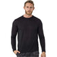 Merino Wool Thermal Base Layer Set Men's - 240G Midweight Long Sleeve Top & Free Hiking Socks