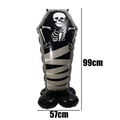 Halloween Luftballons Riesiger Folienaufsteller Partydekoration 2025