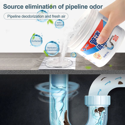 Polvere Disgorgante 260g Ecologica per Scarichi Cucina con Azione Deodorante Pulizie di Primavera 2026