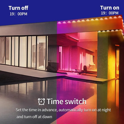 LED Eaves Lights Waterproof Remote Controlled Outdoor