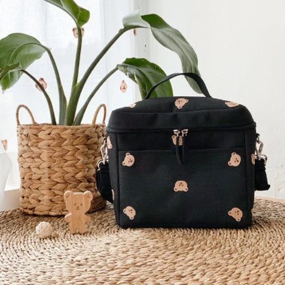 Babyflaschen-Kühltasche Wasserdicht Isolierter Kinderwagen-Organizer Frühling 2025 Thermische Windeltasche