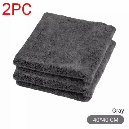Microfiber Towels For Car Detailing, Thick 600GSM Drying Cloths, Ultra Absorbent Auto Care Essential, Fall 2025 Trend
