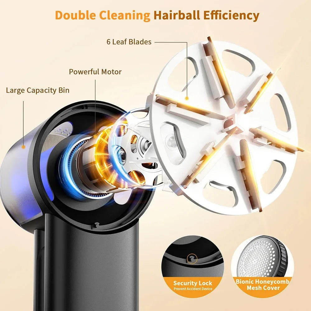 Lint Remover Rechargeable Fabric Shaver Hair Ball Trimmer For Clothes Fall 2026 EcoFriendly Gift Idea