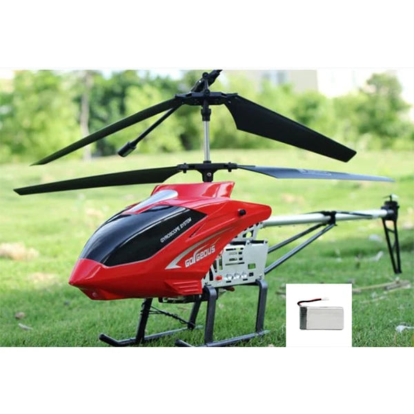 Extra Large 3.5CH Remote Control Helicopter - Durable Outdoor Drone Toy for Kids, 80cm Model