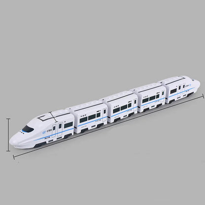 Harmony Railcar Højhastigheds Elektrisk Kugletog Legetøj med Lys - 3D Model Gave til Børn