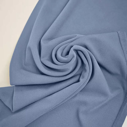 Zachte en flatterende dames yogabroek - midtaille rechte pijp, nylon/elastaan mix, voor sportschool en pilates