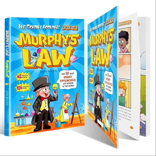 Murphy's Law Book for Kids Ages 8-12 - Resilience and Critical Thinking Learning Book, English