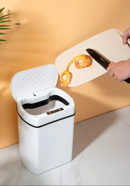 Smart Sensor Trash Can Rectangular Kitchen Bathroom