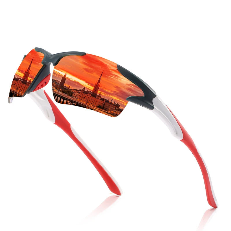 Classic unisex sports sunglasses – anti-glare UV400 acetate frame, photochromic lens option