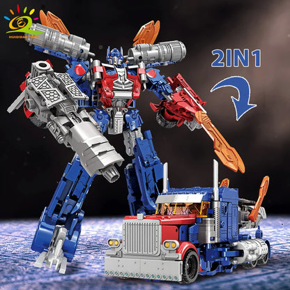 Transformer-leksaker 2 i 1 robotbil actionfigurer tillbaka till skolan 2025 TikTok viral present för barn