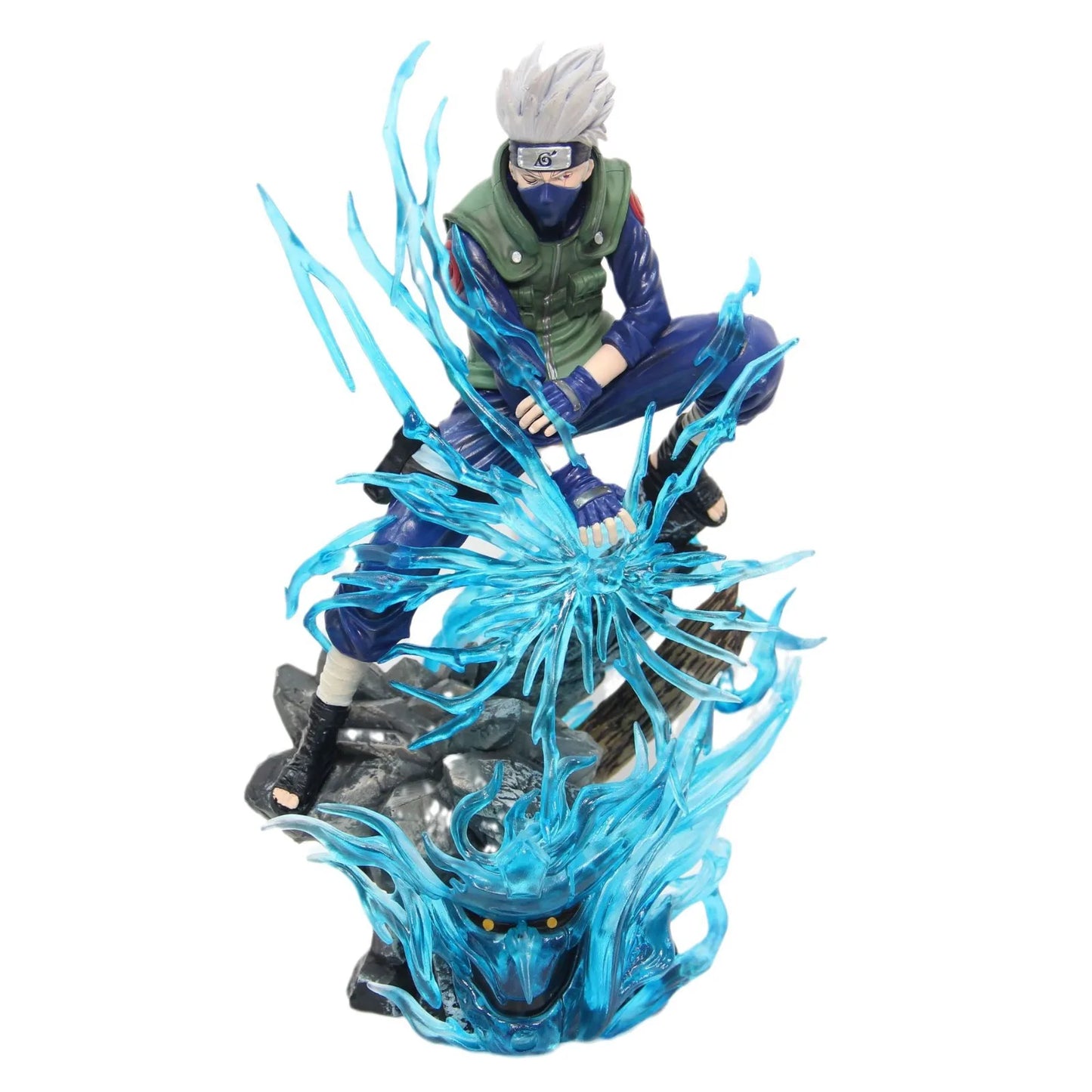 Detailed PVC Naruto Figure - Kakashi Hatake Model Doll for Anime Collectors, Gifts, and Home Décor 24cm (9.4 inch)