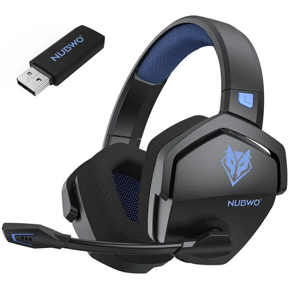 Wireless Gaming Headset With Mic Active Noise Cancellation