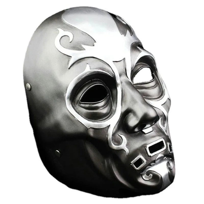 Harry Potter Dooddoenermasker van kunsthars voor cosplay, gemaskerd bal, Halloween en carnaval, Malfoy-rekwisiet 2026
