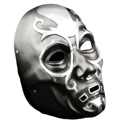 Harry Potter Dooddoenermasker van kunsthars voor cosplay, gemaskerd bal, Halloween en carnaval, Malfoy-rekwisiet 2026