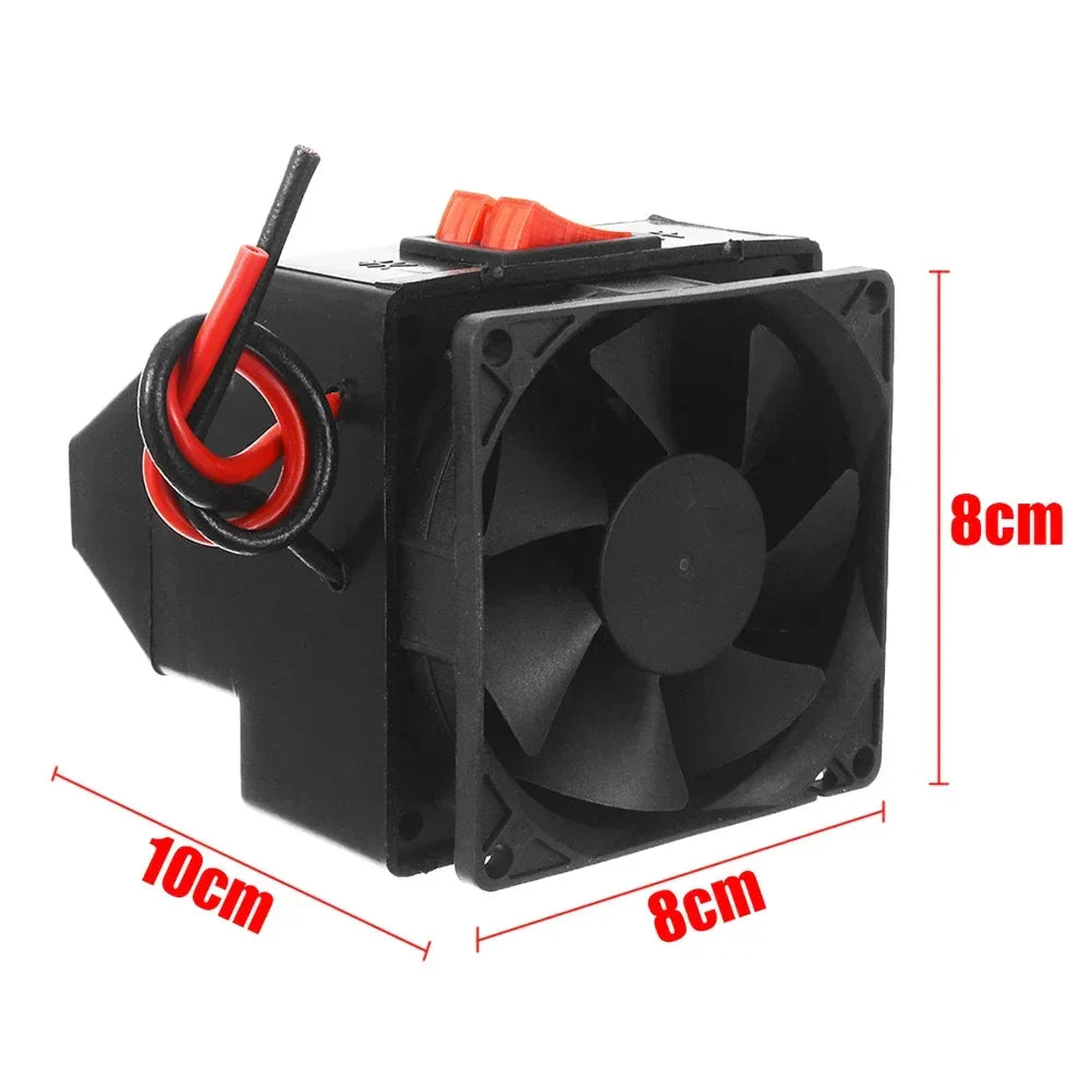 Car Heater Defroster 12V 24V 300W Compact Window Demister Fan For Frost And Condensation Winter 2025