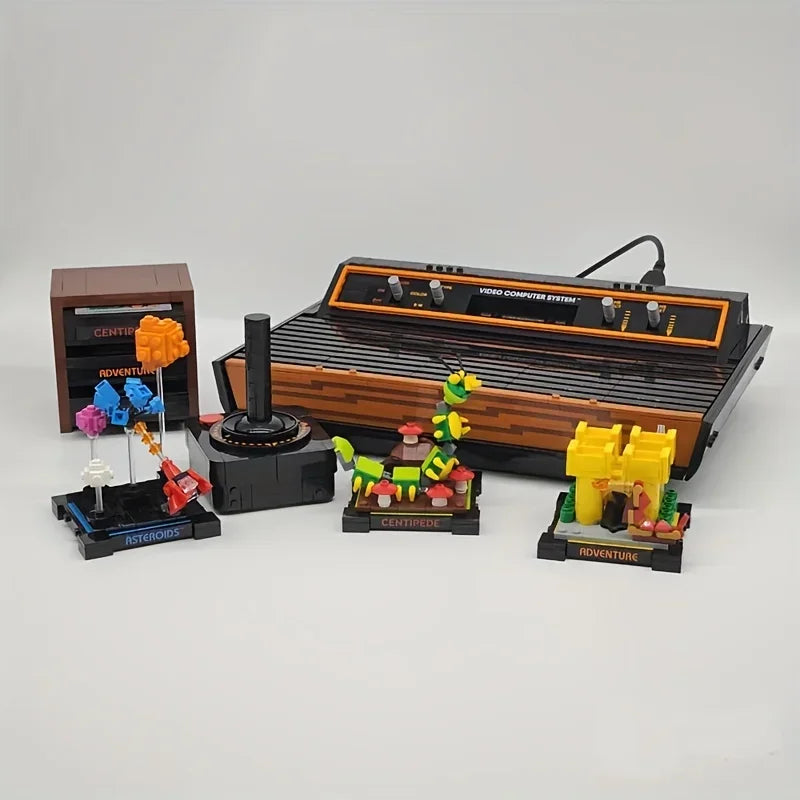 Gaming Console Building Blocks Set - Creative Model Kit for Boys, Perfect Birthday Gift