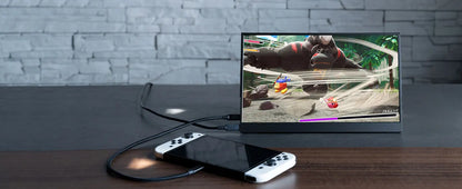 OLED 13,3 tommers bærbar skjerm 1 ms HDR 100 prosent DCI P3