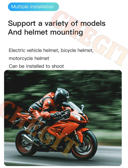 Action Camera Mini 4K 1080P Helmet And Bike Mount WiFi Full HD Sports Cam Summer 2026 Gear For Action Sports