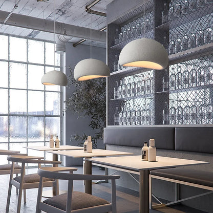 Lampade a sospensione Japandi Nordic Wabi Sabi LED per sala da pranzo