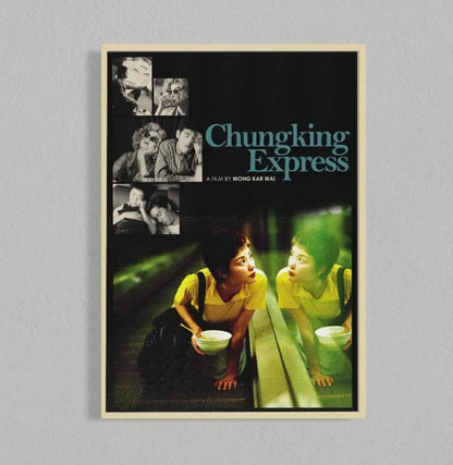 Retro Movie Poster Canvas Collage Mid Century Wall Art