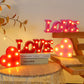 Romantic Love LED-lampe - Batteridrevet nattlys for bryllup, fester, hjemmeinnredning