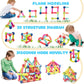 Magnetic Building Blocks Set for Kids - Montessori Educational Toy for Toddlers, Creative Magnet Construction Gift