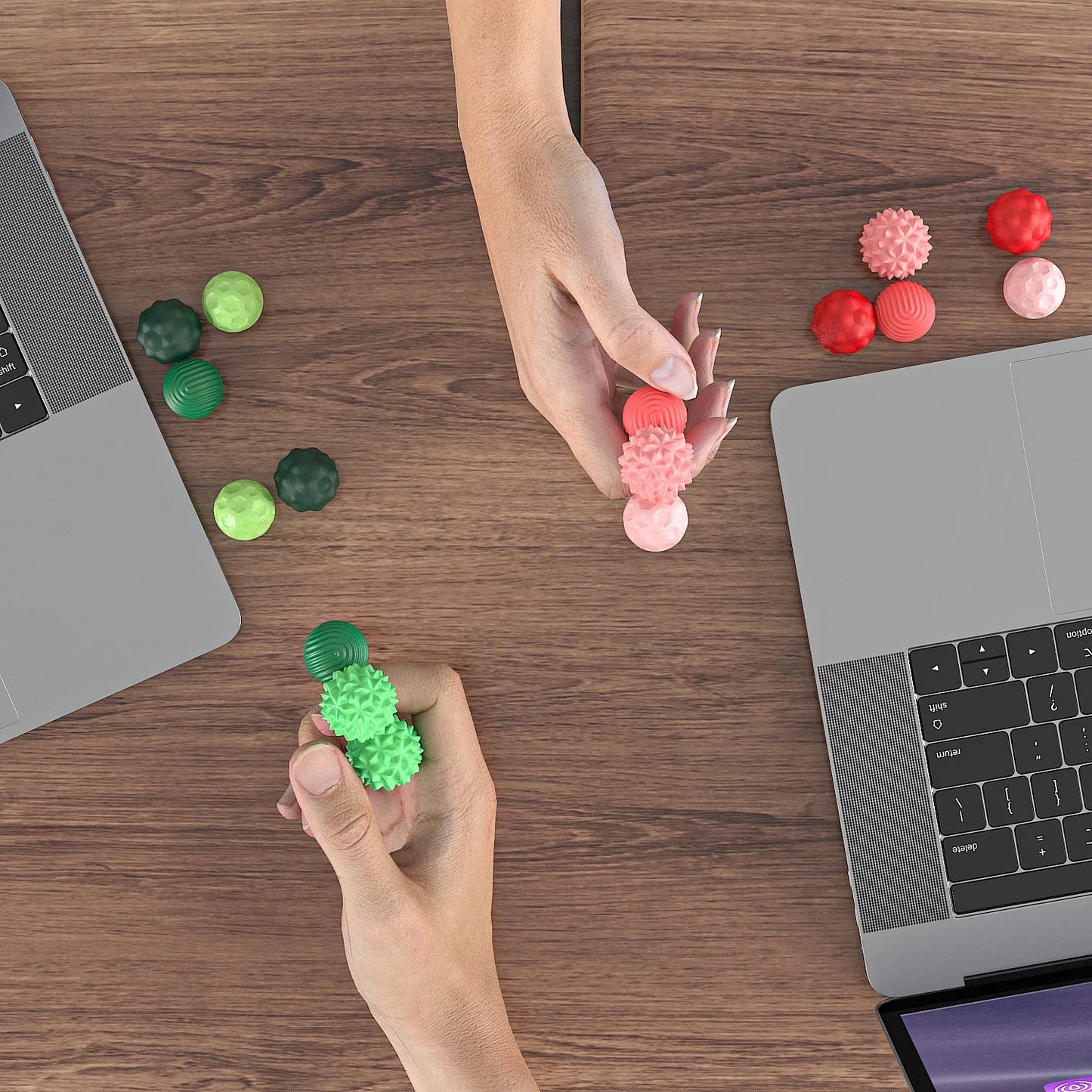 Magnetic Ball Fidget Toy Silicone Sensory Stress Relief