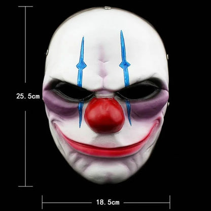 Payday 2 Heist Dallas Wolf Chains Hoxton Resin Cosplay Mask Halloween Masquerade Prop 2026