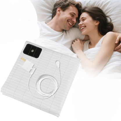 Earthing Grounding Bed Sheet 95 Cotton 5 Silver Fiber