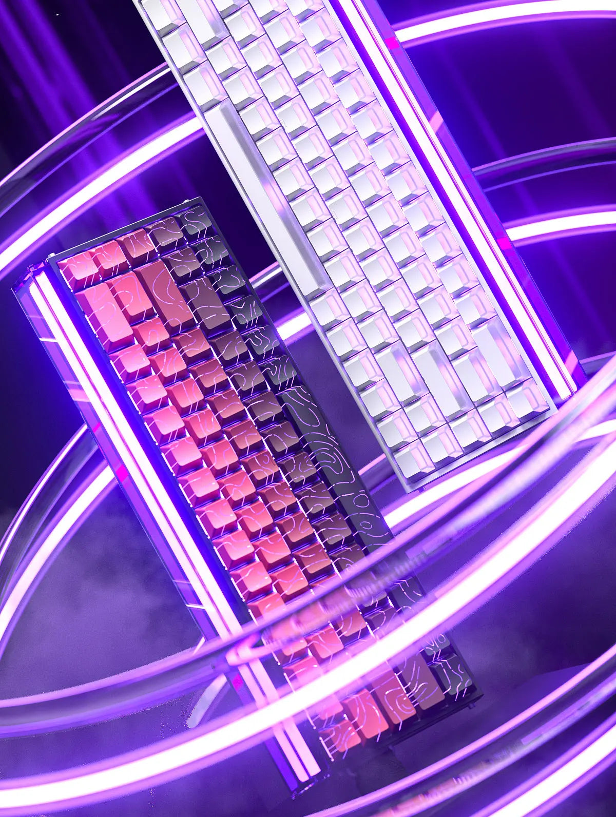Mechanical Gaming Keyboard 68 Key RGB Compact Esports