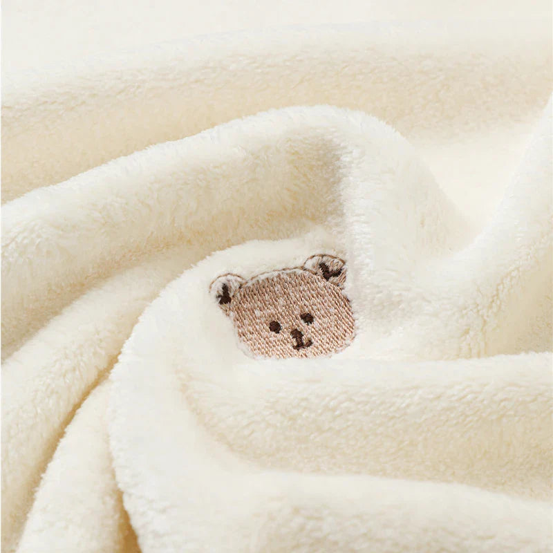 Baby tæppe fleece svøb og klapvognstæppe vinter 2025 hyggelig polarfleece til nyfødte op til 3 år