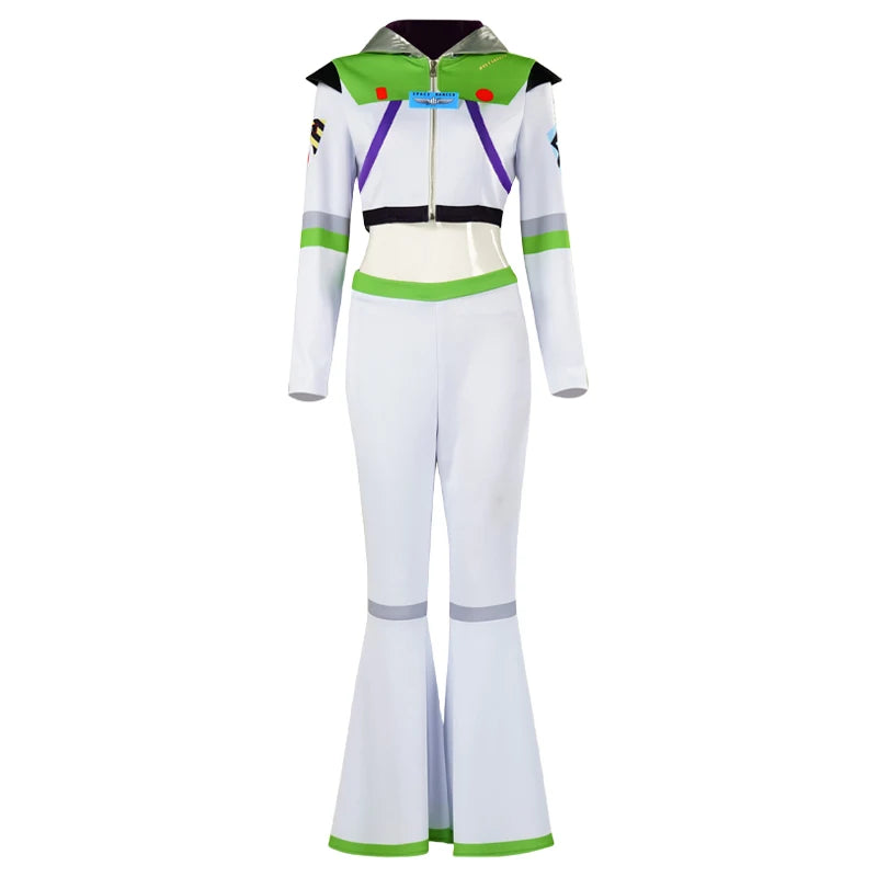 Buzz Lightyear Toy Story Disney-cosplaypak, jumpsuit met vleugels voor volwassenen, Halloweenfeest 2026