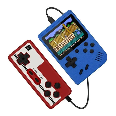 Mini Retro Handheld Video Game Console - 3.0-Inch LCD, 500 Built-In 8-Bit Games, Perfect Xmas Gift for Kids