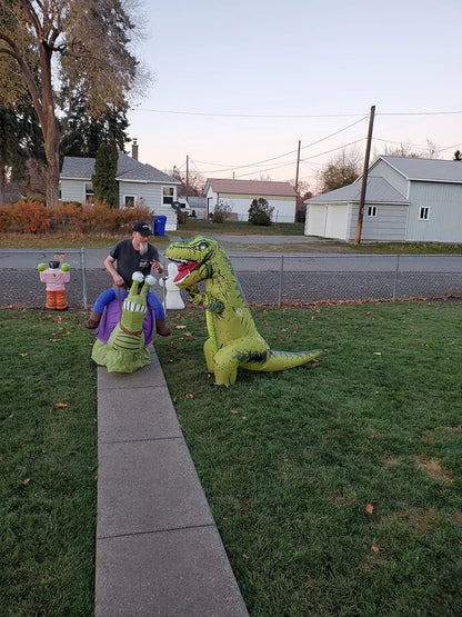 Grappig opblaasbaar bereden slakkenkostuum, dierencosplaypak voor volwassenen en kinderen, Halloween en carnaval 2026