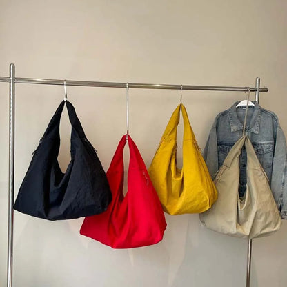 Lett Allsidig Kvinners Skulderveske - Slapp Nylon