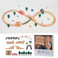 Beech Wood Train Track Set - DIY Assembly Toy for Kids Eco-Friendly