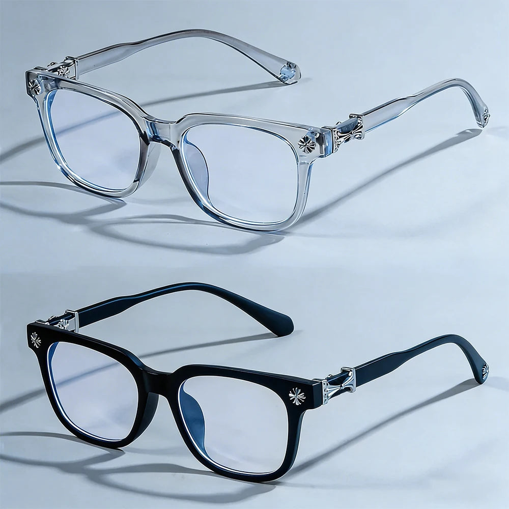 Blue Light Blocking Glasses Square Frame Unisex Computer Eyewear Fall 2026 Eye Strain Relief