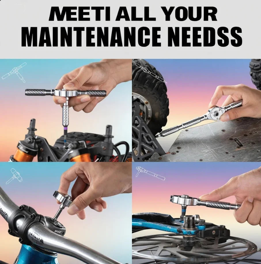 Schroevendraaier Bit Set Magnetisch Chroom-Vanadium Staal Handgereedschap Kit Voor Huisreparaties Herfst 2025 Cadeau Idee